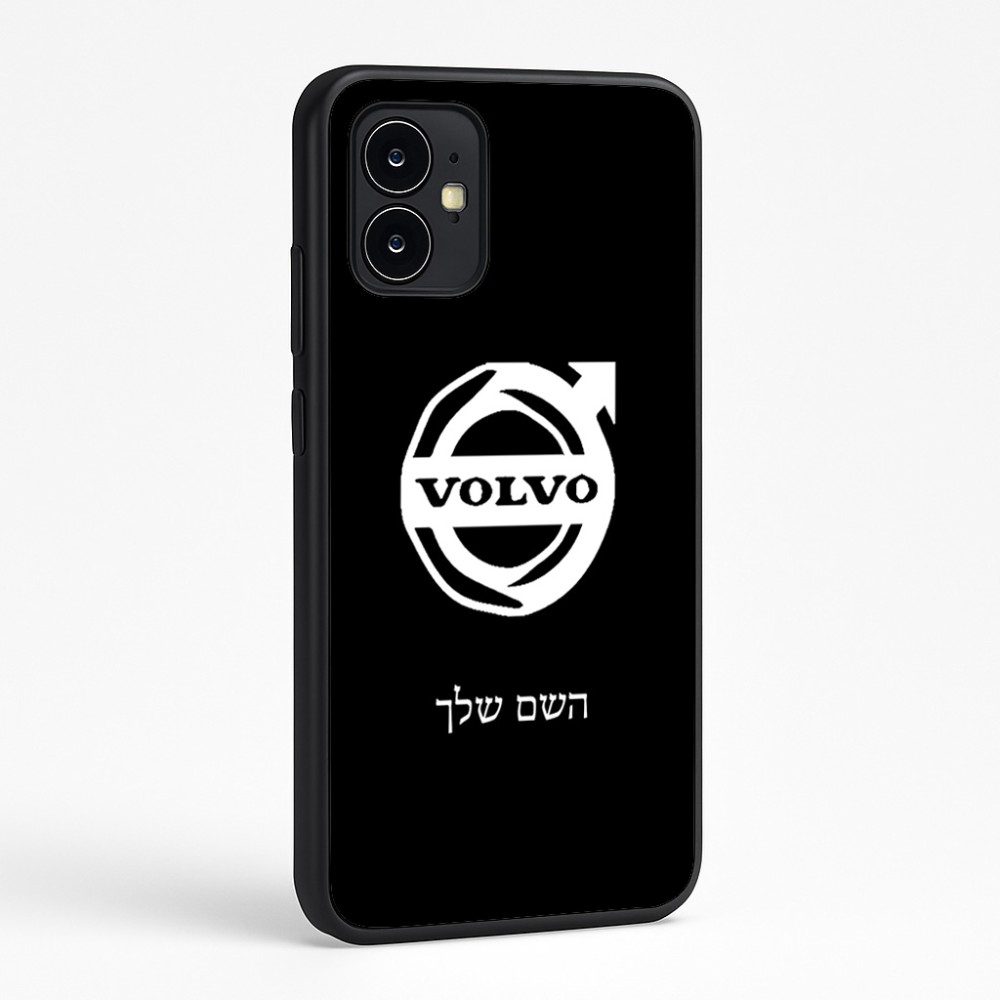 כיסוי בעיצוב אישי עם השם שלך לדגם - Motorola Moto G64 בעיצוב וולוו
