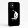 כיסוי בעיצוב אישי עם השם שלך לדגם - Motorola Moto G64 בעיצוב סירה