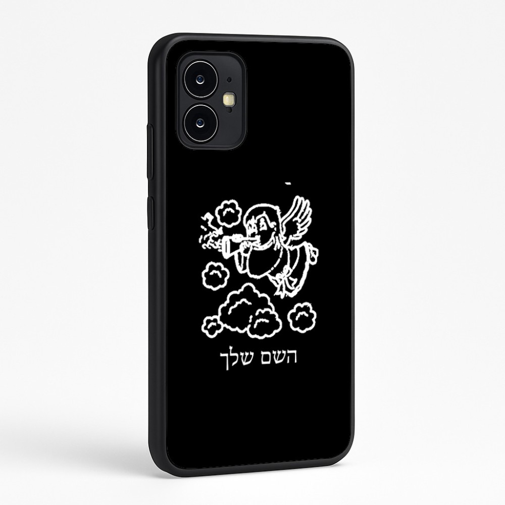 כיסוי בעיצוב אישי עם השם שלך לדגם - Motorola Moto G64 בעיצוב מחזמר אנג'ל 2
