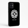 כיסוי בעיצוב אישי עם השם שלך לדגם - Motorola Moto G64 בעיצוב כבאי - תגית