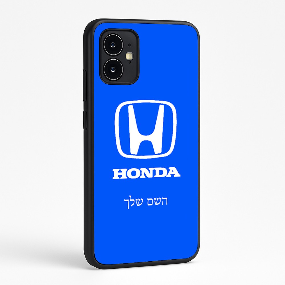 כיסוי בעיצוב אישי עם השם שלך לדגם - Motorola Moto G64 בעיצוב הונדה 2