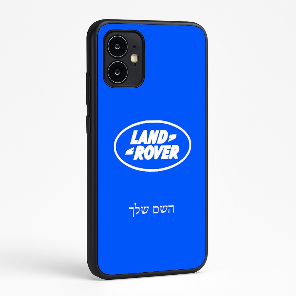 כיסוי בעיצוב אישי עם השם שלך לדגם - Motorola Moto G64 בעיצוב לנד רובר