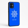 כיסוי בעיצוב אישי עם השם שלך לדגם - Motorola Moto G64 בעיצוב הגה - קפטן - ים
