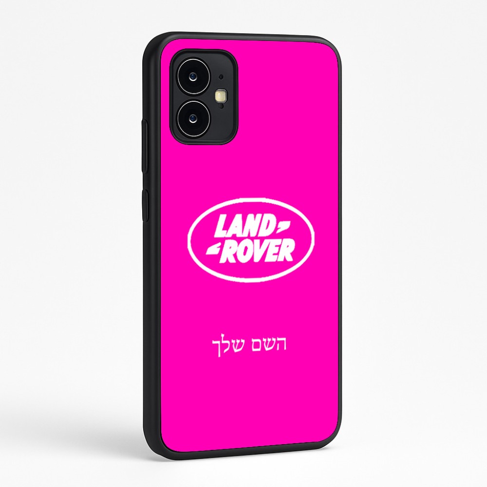 כיסוי בעיצוב אישי עם השם שלך לדגם - Motorola Moto G64 בעיצוב לנד רובר