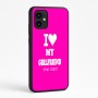 כיסוי בעיצוב אישי עם השם שלך לדגם - Motorola Moto G64 בעיצוב אוהב את החברה שלי