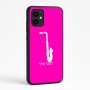 כיסוי בעיצוב אישי עם השם שלך לדגם - Motorola Moto G64 בעיצוב סקסופון
