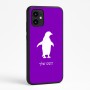 כיסוי בעיצוב אישי עם השם שלך לדגם - Motorola Moto G64 בעיצוב פינגווין