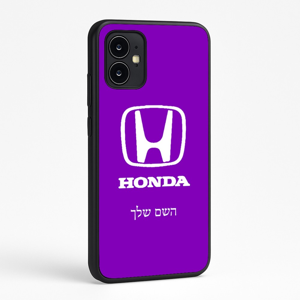 כיסוי בעיצוב אישי עם השם שלך לדגם - Motorola Moto G64 בעיצוב הונדה 2