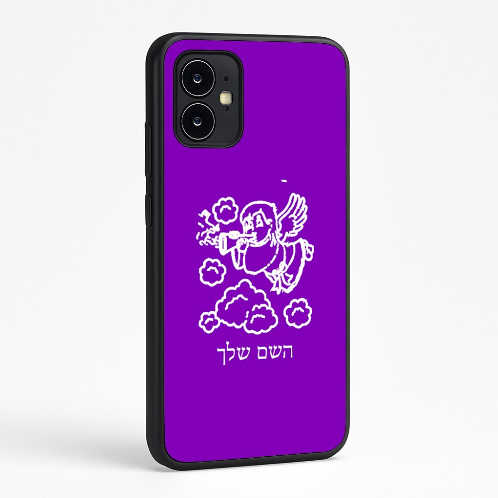 כיסוי בעיצוב אישי עם השם שלך לדגם - Motorola Moto G64 בעיצוב מחזמר אנג'ל 2