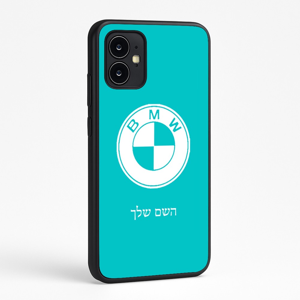 כיסוי בעיצוב אישי עם השם שלך לדגם - Motorola Moto G64 בעיצוב ב.מ.וו