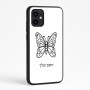 כיסוי בעיצוב אישי עם השם שלך לדגם - Motorola Moto G64 בעיצוב פרפר
