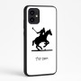 כיסוי בעיצוב אישי עם השם שלך לדגם - Motorola Moto G64 בעיצוב שחקן פולו - סוס