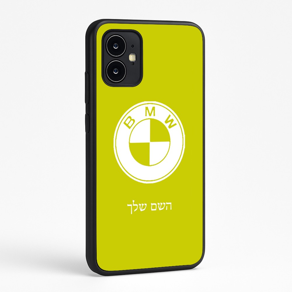 כיסוי בעיצוב אישי עם השם שלך לדגם - Motorola Moto G64 בעיצוב ב.מ.וו