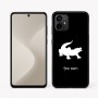כיסוי בעיצוב אישי עם השם שלך לדגם - Motorola Moto G64 בעיצוב תנין