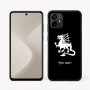 כיסוי בעיצוב אישי עם השם שלך לדגם - Motorola Moto G64 בעיצוב דרקון