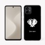 כיסוי בעיצוב אישי עם השם שלך לדגם - Motorola Moto G64 בעיצוב ראש פיל