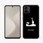 כיסוי בעיצוב אישי עם השם שלך לדגם - Motorola Moto G64 בעיצוב ג'ירפה באפריקה