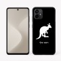 כיסוי בעיצוב אישי עם השם שלך לדגם - Motorola Moto G64 בעיצוב קנגורו