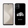 כיסוי בעיצוב אישי עם השם שלך לדגם - Motorola Moto G64 בעיצוב מכונית