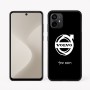 כיסוי בעיצוב אישי עם השם שלך לדגם - Motorola Moto G64 בעיצוב וולוו