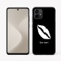 כיסוי בעיצוב אישי עם השם שלך לדגם - Motorola Moto G64 בעיצוב שפתיים - נשיקה