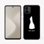 כיסוי בעיצוב אישי עם השם שלך לדגם - Motorola Moto G64 בעיצוב נסיכה