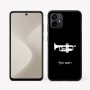 כיסוי בעיצוב אישי עם השם שלך לדגם - Motorola Moto G64 בעיצוב חצוצרה