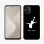 כיסוי בעיצוב אישי עם השם שלך לדגם - Motorola Moto G64 בעיצוב כינור