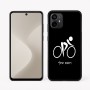 כיסוי בעיצוב אישי עם השם שלך לדגם - Motorola Moto G64 בעיצוב אופניים אולימפיים