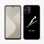 כיסוי בעיצוב אישי עם השם שלך לדגם - Motorola Moto G64 בעיצוב קפיצת סקי אולימפית
