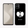 כיסוי בעיצוב אישי עם השם שלך לדגם - Motorola Moto G64 בעיצוב פינג פונג