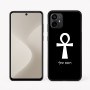 כיסוי בעיצוב אישי עם השם שלך לדגם - Motorola Moto G64 בעיצוב אנק - מפתח החיים המצרי