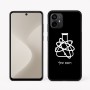 כיסוי בעיצוב אישי עם השם שלך לדגם - Motorola Moto G64 בעיצוב מעבדה