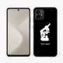 כיסוי בעיצוב אישי עם השם שלך לדגם - Motorola Moto G64 בעיצוב מיקרוסקופ