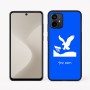 כיסוי בעיצוב אישי עם השם שלך לדגם - Motorola Moto G64 בעיצוב נשר אמריקאי