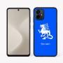 כיסוי בעיצוב אישי עם השם שלך לדגם - Motorola Moto G64 בעיצוב דרקון