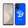 כיסוי בעיצוב אישי עם השם שלך לדגם - Motorola Moto G64 בעיצוב ראש נשר