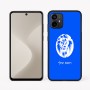 כיסוי בעיצוב אישי עם השם שלך לדגם - Motorola Moto G64 בעיצוב פני אריה