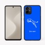 כיסוי בעיצוב אישי עם השם שלך לדגם - Motorola Moto G64 בעיצוב פומה