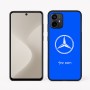 כיסוי בעיצוב אישי עם השם שלך לדגם - Motorola Moto G64 בעיצוב מרצדס-בנץ