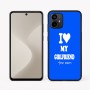 כיסוי בעיצוב אישי עם השם שלך לדגם - Motorola Moto G64 בעיצוב אוהב את החברה שלי