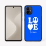 כיסוי בעיצוב אישי עם השם שלך לדגם - Motorola Moto G64 בעיצוב אהבה