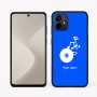 כיסוי בעיצוב אישי עם השם שלך לדגם - Motorola Moto G64 בעיצוב תקליטור - אזור מוזיקה