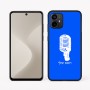 כיסוי בעיצוב אישי עם השם שלך לדגם - Motorola Moto G64 בעיצוב מיקרופון