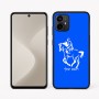 כיסוי בעיצוב אישי עם השם שלך לדגם - Motorola Moto G64 בעיצוב רוכב סוסים 2