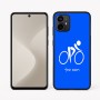 כיסוי בעיצוב אישי עם השם שלך לדגם - Motorola Moto G64 בעיצוב אופניים אולימפיים