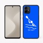 כיסוי בעיצוב אישי עם השם שלך לדגם - Motorola Moto G64 בעיצוב קיאק אולימפי