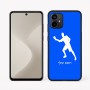 כיסוי בעיצוב אישי עם השם שלך לדגם - Motorola Moto G64 בעיצוב שחקן פינג פונג
