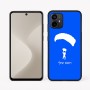 כיסוי בעיצוב אישי עם השם שלך לדגם - Motorola Moto G64 בעיצוב צניחה חופשית