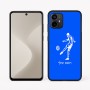 כיסוי בעיצוב אישי עם השם שלך לדגם - Motorola Moto G64 בעיצוב שחקן כדורגל